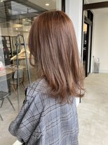 ナンバー(number+)&nbsp;20代30代40代髪質改善カラーアッシュベージュ艶感ロブヘアー