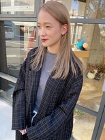 ユー(yew)&nbsp;ハイトーンのミルクティブロンド