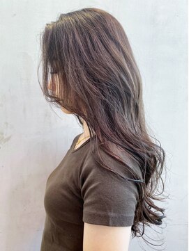 アイティー バイ アルバム 浦和店(IT by ALBUM) ラベンダーグレージュ_セミウェットウェーブ_ba306471