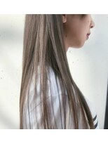 ロイジー(roijir)&nbsp;【roijir】表参道　シースルーストレート×モノトーンベージュ