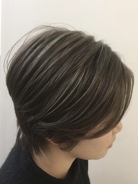 ノーブル シェアサロン(NOBLE ＋Shaire salon) 前下がりグラデーションボブ
