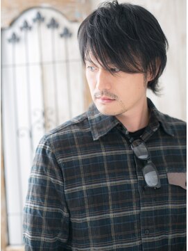 グルーミングサロン バーバー キャッスル 北浦和西口(Grooming salon Barber Castle) ラフな動きで大人無造作ロングウルフJ