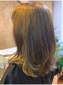 大人かわいい☆外国人風イルミナカラー♪透明感ベージュ