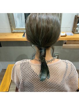 コンパス(COMPASS) オリーブグリーンミディ