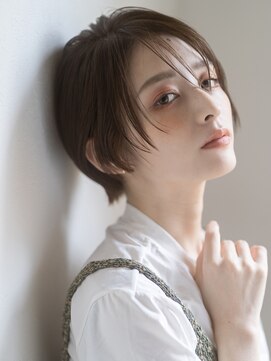 エミュ 表参道 青山(emu) 【emu 井上信洋】アンニュイマッシュショート/ショコラベージュ