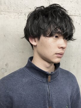 ジュネス(JUNES) 外ハネマッシュパーマスタイル