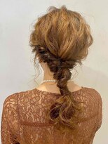 ヴァンクシー バイ ルナ(VANKCY by Luna)&nbsp;結婚式 二次会 ヘアセット　ポニーテール　アップ　着物ヘア