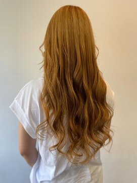 フツーロ 栄(FUTURO) ＃ベージュカラー＃ロングヘア＃プルエクステ＃名古屋