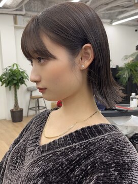 ピープスアンドスー 表参道 渋谷(Peeps&Suu.) 韓国風ワイドバング/イルチャベン/外ハネボブ20代30代40代