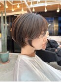 アイロンいらず丸みくびれ王道大人ショート 横浜/横浜ショート