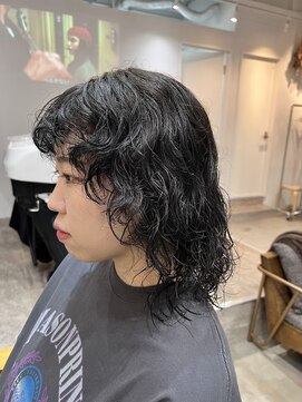 ロカ 表参道(loka) ニュアンスパーマ/似合わせカット[表参道/ハイライト]Mai