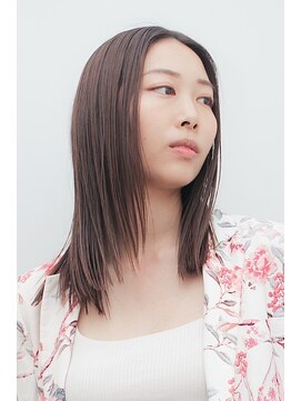 ムオン 大橋(muon) センターパート×レイヤーセミディ