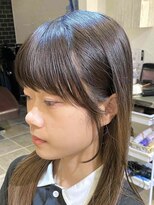 ヴァンクシー バイ ルナ(VANKCY by Luna) 前髪 マチルダボブ ピンクベージュ インナーグレージュ 髪質改善