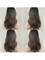 ゴーグッド(GO GOOD.)&nbsp;ゆる巻ロングのグレージュカラー仕上げ！