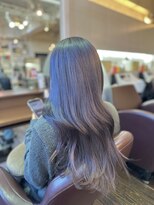 クラウドヘアー CLOUD HAIR 色落ちも綺麗　ラベンダーカラー