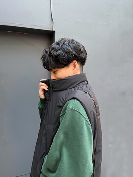 ノラ シブヤ(NORA) ”嶋津”メンズマッシュ無造作パーマ