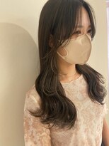 エン(en,)&nbsp;顔周りカット/顔まわりレイヤー/インナーカラー