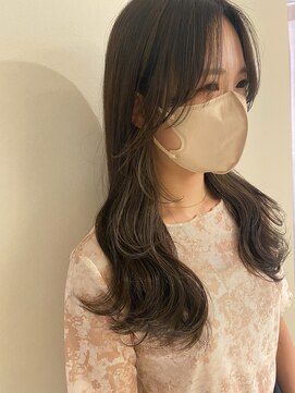 エン(en,) 顔周りカット/顔まわりレイヤー/インナーカラー