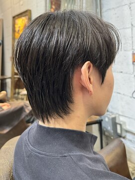 ノラ ヘアーサロン(NORA HAIR SALON) 韓国シースルーセンターパートミニウルフ