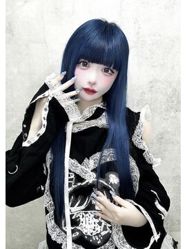 ボヤージュニケ(Voyage Nike) ディープブルー×シールエクステ