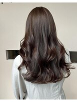 リールヘアー 大野城店(rire hair) 韓国レイヤー☆ラベンダーグレージュ