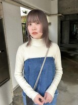 クリアーオブヘアー 池下店(clear OF HAIR) spring beige / くすみbeige