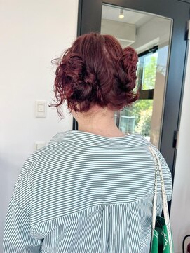 ナループロア ハチ(Nalu pu loa hachi) 暖色カラー/ブリーチなしカラー