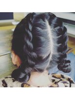 ヘアデザインフルーヴ(hair design fleuve)&nbsp;タイトロープ編込み