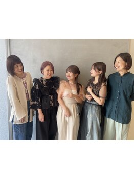 《女性スタッフonly》オシャレ大好きな20代スタッフ多数◇女性目線でのスタイル提案が好評◎