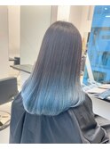 ペールブルーグラデーションカラー