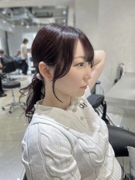 ユーフォリア 池袋東口駅前店(Euphoria) 【euphoria あかね】池袋『結んでもかわいい顔まわりカット』