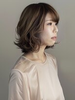 アルトリスト(Altruist Aging×HAIR&SPA)&nbsp;★ダークアッシュ大人ガーリーボブ着物ミディアムレイヤーカット