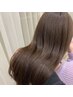 【綺麗なストレートへ♪】縮毛矯正＋カラー＋カット￥20900
