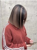 ベージュハイライト×ブラックローライト【赤堀友哉】