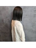 切りっぱなしボブ