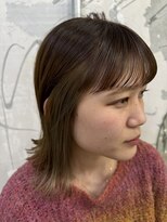 サル(saru)&nbsp;#インナーカラー × #グレージュ