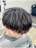 シャドウパーマ[津田沼/メンズ/メンズパーマ]