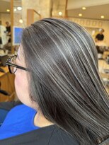 ハツ 橋本(HATSU) 白髪ぼかし◎ハイコントラストカラー【佐藤こうや】