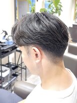 ハレ ヘアサロン(Hale hair salon)&nbsp;【Hale】ブルーブラックNo2675韓国マッシュスパイキーショート