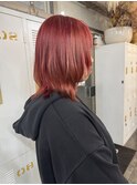 赤髪ヘア