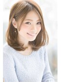 ミルクブラウン/ダークパープル/ナチュラルショート/夏/町田