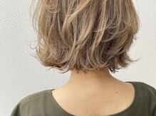 《ダブルカラー》透明感抜群なカラーリング