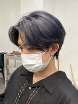 フィフス 仙台(fifth)&nbsp;仙台ニュアンスパーマセンターパートフェザーパーマ緩め毛流れ◇