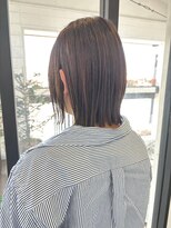 ヘアーブランドジン ヴェール(HAIR BRAND Jin Vert)&nbsp;切りっぱなしボブ