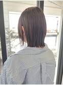 切りっぱなしボブ