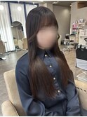 韓国風スタイル/レイヤーカット/髪質改善/透明感カラー/熊本