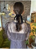 艶々編み下ろしアレンジ
