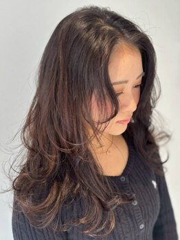 エデュコスゥリール(educo per sourile)の写真/肌色に似合わせた艶髪カラーが人気！美しい艶髪へ♪《艶髪カラー+カット＋手触り改善Ｔr　¥18700→¥15400》