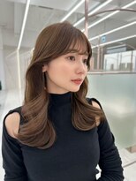 コア 銀座(COA)&nbsp;黒髪/グレーベージュ/レイヤーロング