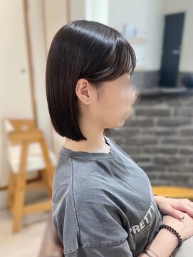 プラグ バイ ネオリーブ(plug by neolive) くびれヘア×髪質改善[髪質改善/縮毛矯正/韓国]K